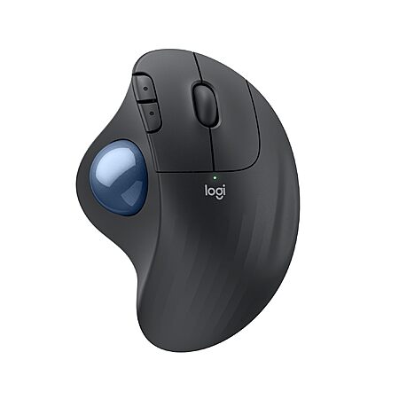 Logitech Ergo M575S - Wireless Trackball Mouse in Graphite + Blue Ball $39.99 + Free Shipping