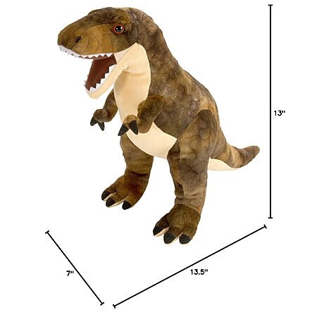 15" Wild Republic T-Rex Plush Dinosaur Stuffed Animal $14.99 + Free Shipping w/ Prime or on $35+