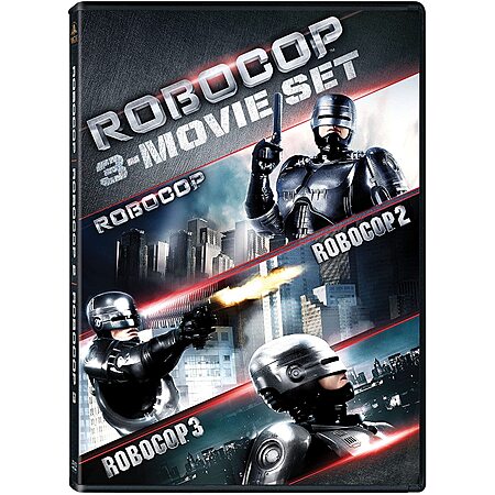 RoboCop: Trilogy Collection (DVD) $5.00 + Free Shipping w/ Prime or on $35+