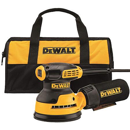 DeWalt 5" Single Speed Corded Random Orbit Sander Kit  $64.99 + Free Shipping