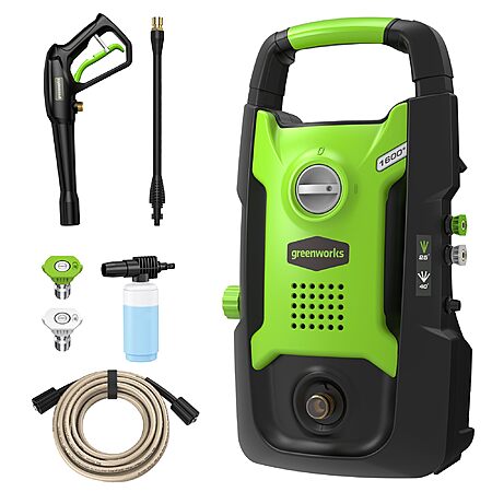 Greenworks 1600 PSI 1.2 GPM Pressure Washer (Upright Hand-Carry) $89.99 + Free Shipping