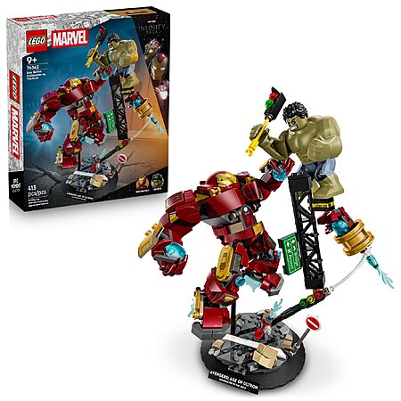 413-Piece LEGO Marvel Epic Battle: Hulkbuster vs. The Hulk $42.49 + Free Shipping