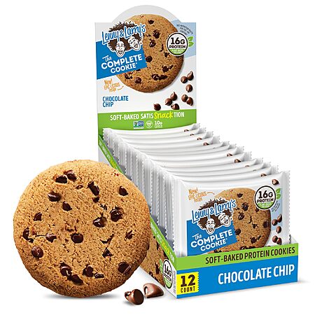 12-Pack 4-Oz Lenny & Larry's The Complete Cookie (Chocolate Chip) $8.33 + Free Shipping w/ Prime or on $35+