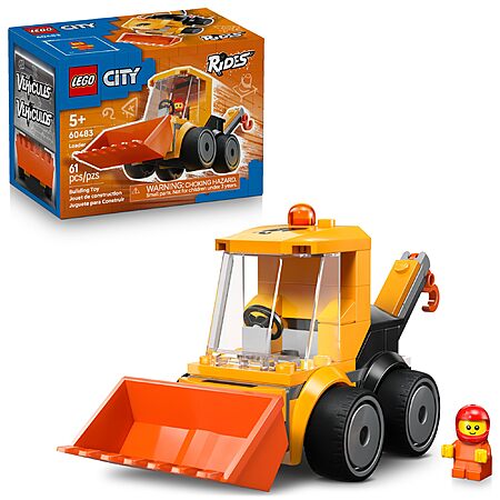 61-Piece LEGO City: Rides - Loader (60483, 2026) $6.99 + Free Shipping w/ Prime or on $35+