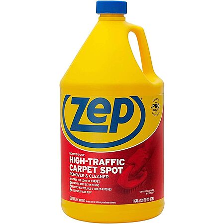 1-gal Zep High Traffic Carpet Cleaner $9.20