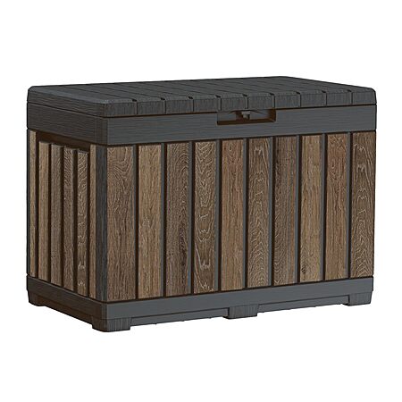 50-Gal Keter Signature Everwood Resin Deck Box $69.99 + Free Shipping