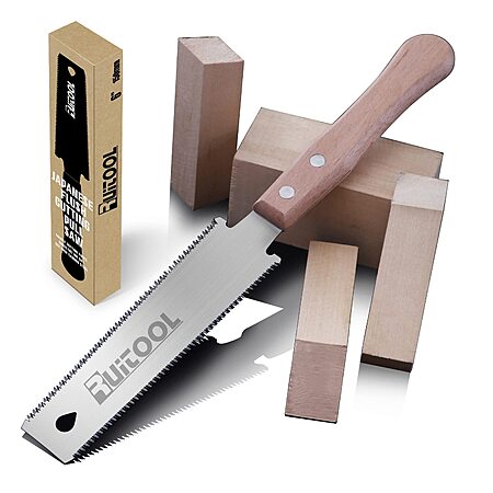 6" Ruitool Japanese Double Edge Pull Hand Saw $10.58 + Free Shipping w/ Prime or on $35+