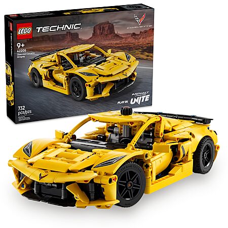 732-Piece LEGO Technic Chevrolet Corvette Stingray Building Set $47.99 + Free Shipping