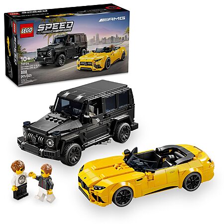 808-Piece LEGO Speed Champions Formula 1 Vehicle Set w/ Drivers (76924, Mercedes-AMG G 63 & Mercedes-AMG SL 63 F1) $28.49 + Free Shipping w/ Prime or on $35+