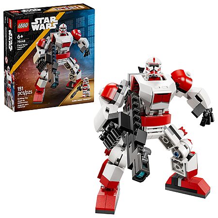 151-Piece LEGO Star Wars Clone Shock Trooper Mech Building Toy $11.99 + Free Shipping w/ Prime or on $35+