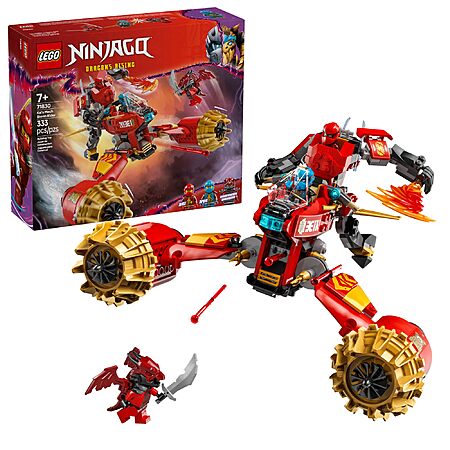 333-Piece Lego Ninjago Kai's Mech Storm Rider Action Figure Building Toy $35.99 + Free Shipping