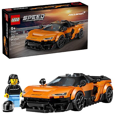 287-Pc LEGO Speed Champions McLaren W1 Race Car Toy (77257) $22.49 + Free Shipping w/ Prime or on $35+