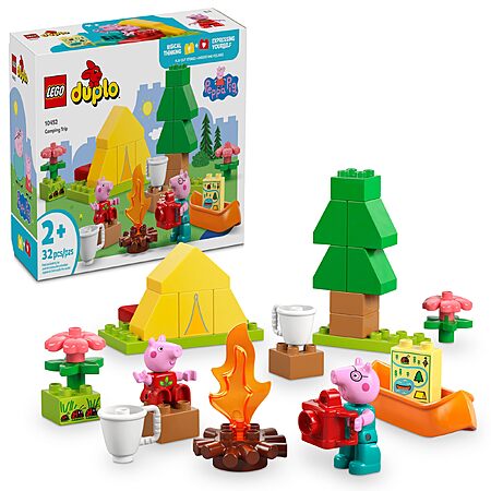 32-Piece LEGO Duplo Peppa Pig Camping Trip $15.89 + Free Shipping w/ Prime or on $35+