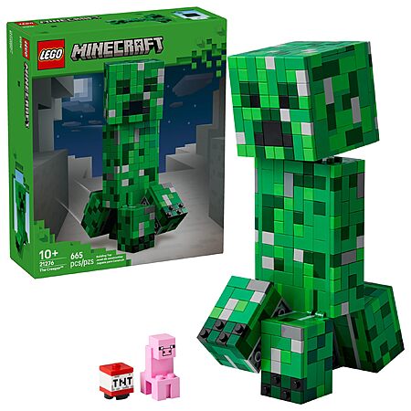 665-Piece LEGO Minecraft - The Creeper $31.99 + Free Shipping w/ Prime or on $35+