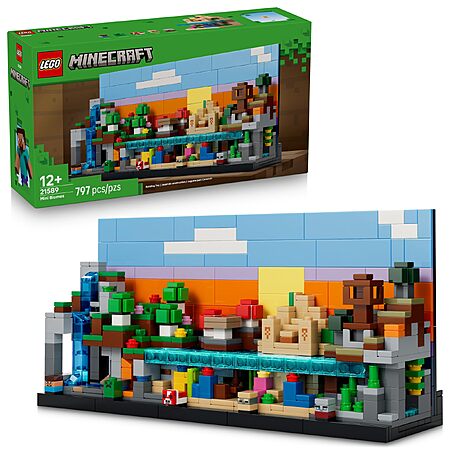 797-Piece LEGO Minecraft Mini Biomes Building Set $47.99 + Free Shipping