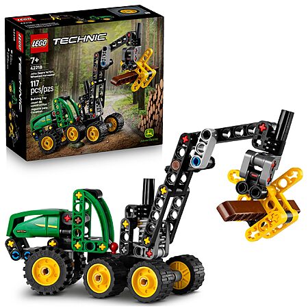 117-Piece LEGO Technic John Deere 1470H Wheeled Harvester $7.99 + Free Shipping w/ Prime or on $35+