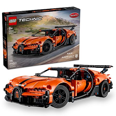 771-pcs LEGO Technic Bugatti Chiron Pur Sport Hypercar Building Toy $51.99 + Free Shipping