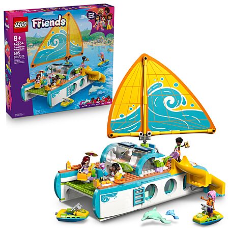 685-Piece LEGO Friends Travel Boat Adventure Building Kit $52.99 + Free Shipping