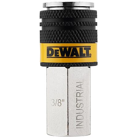 DEWALT 3/8" Industrial Air Coupler w/ 3/8" FNPT