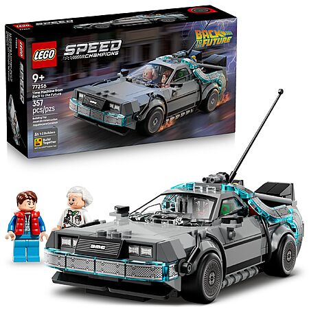 357-Pc LEGO Speed Champions: Back to the Future Time Machine Building Toy $22.49 + Free Shipping w/ Prime or on $35+