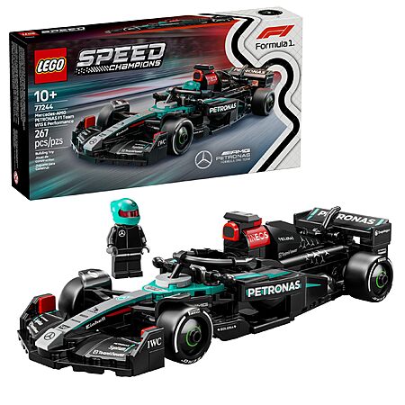 267-Pc LEGO Speed Champions Mercedes-AMG F1 W15 Race Car Building Toy $19.99 + Free Shipping w/ Prime or on $35+
