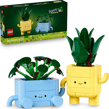 217-Piece Lego Botanicals Happy Plants Toy