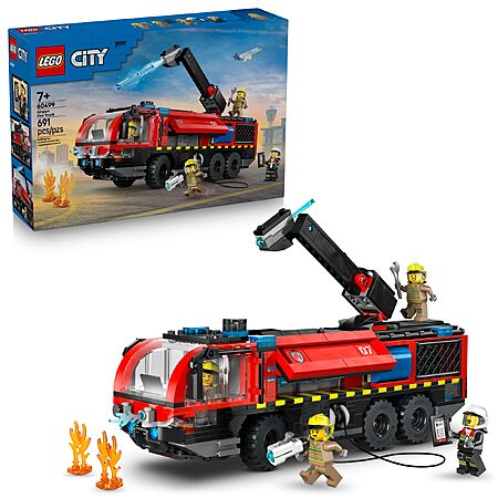 691-Piece LEGO City: Airport - Airport Fire Truck