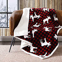 Costco Eddie Bauer Sherpa throw blankets 14.99