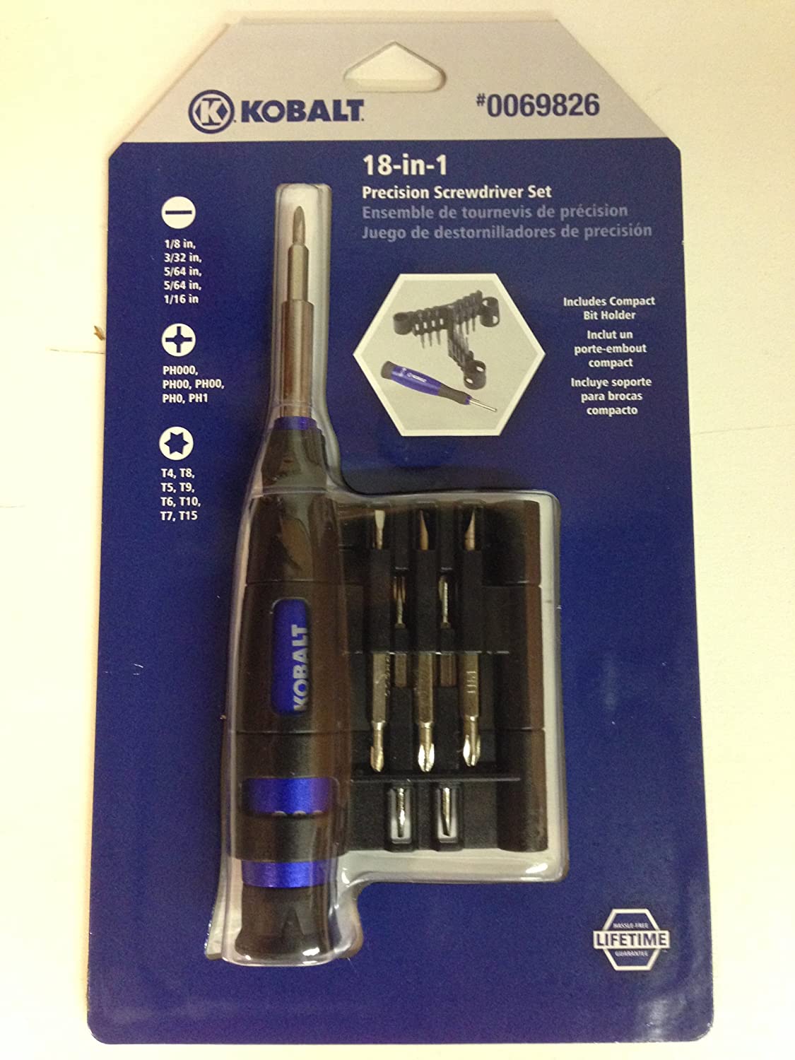 Lowe's - Kobalt 19-Piece Multi-Bit Precision Screwdriver Set - $1.19 + Free Store Pickup YMMV