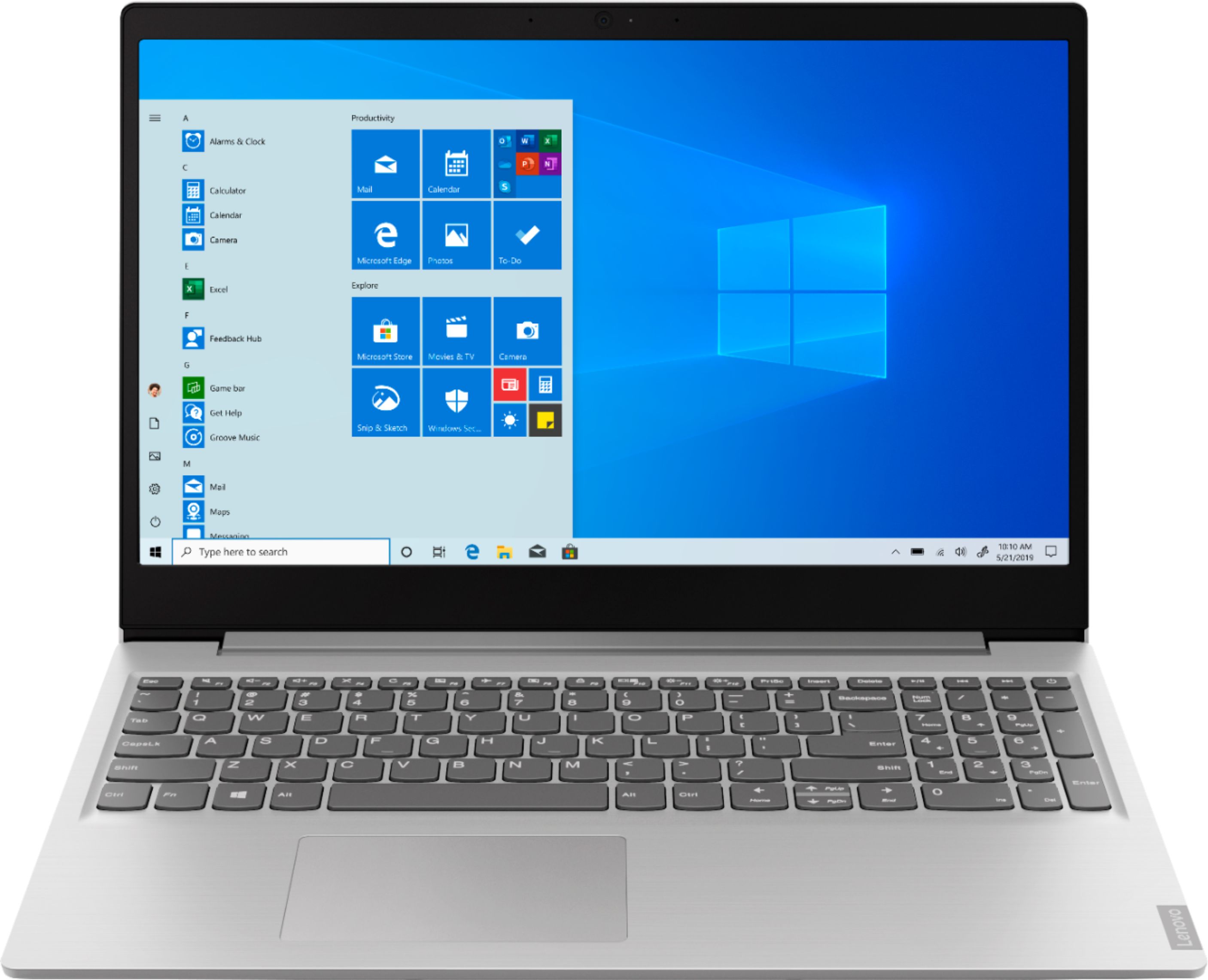 Lenovo - IdeaPad 15.6" Laptop - AMD Ryzen 3 - 8GB Memory - 256GB SSD $379.99