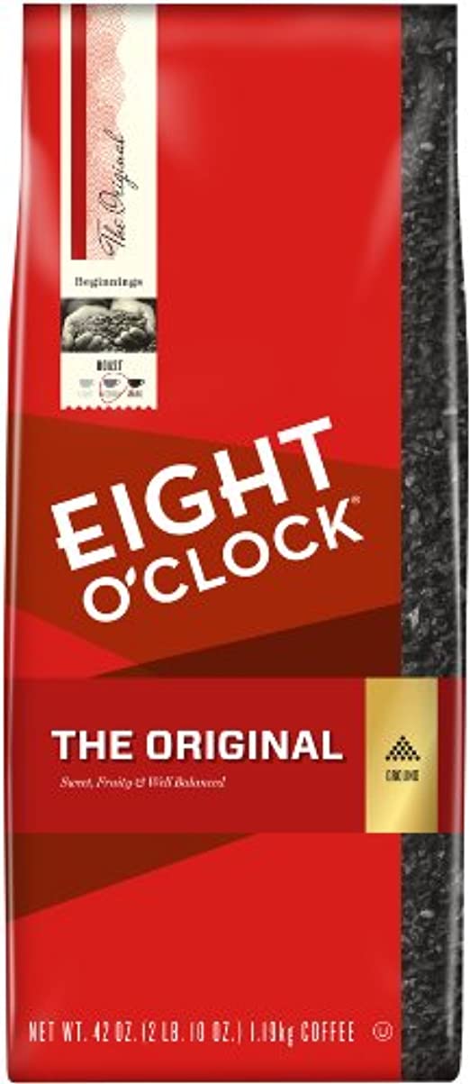 Eight O’Clock Coffee Deals @ Amazon - 36 oz. Original $8.87, 36 oz. Ground $8.44, 42 oz. Ground $9.85 After 15% Subscribe & Save Discount