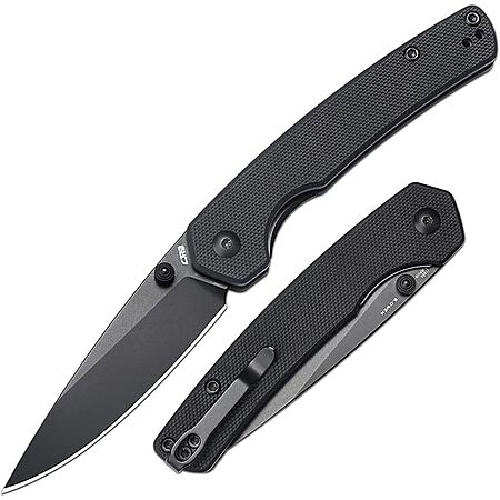 CJRB Kain Folding Pocket Knife, 2.95'' AR-RPM9 Steel Blade G10 Handle Small EDC Knife with Pocket Clip $19.99
