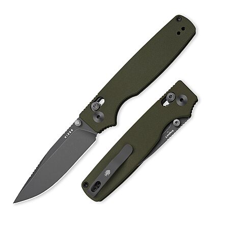 Kizer Original 2 EDC Pocket Knife, 3.17" D2 Drop Point Folding Knife with G10 Handle $42.49 + Free shipping with Prime