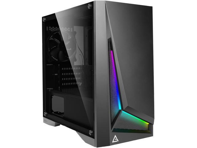 Antec Dapper Dark Phantom DP301M Micro-ATX Case (Steel / ARGB / Tempered Glass) $49.99 AR + Free Shipping @ Newegg