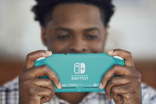 Nintendo Switch Lite, 3 Colors | bundled with Protective Case, 8-Game Cart Slot $204.99