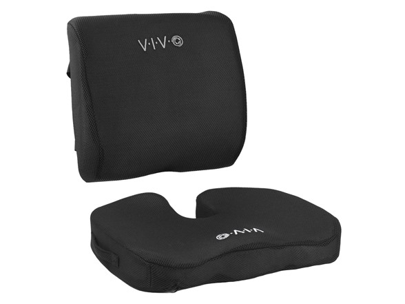 Memory Foam Seat Bottom and Back Cushion Combo (Woot) ($20.99)