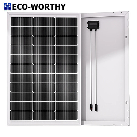 100W ECO-WORTHY 18V Monocrystalline Solar Panel
