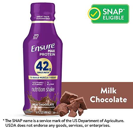 Select Kroger Grocery Stores: 14oz. Ensure Max Protein 42g Nutritional Shake $1 (Valid thru 6/23)