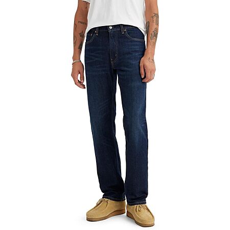 Levi's Men's 505 Regular Fit Jeans (2 Colors) From $26
