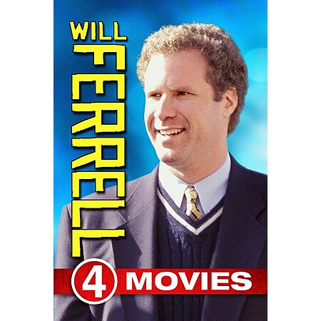 Will Ferrell 4-Movie Collection (Digital HD) $8