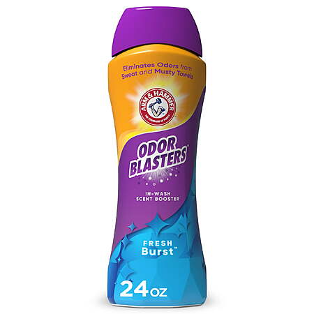 24-Oz Arm & Hammer In-Wash Scent Booster (Fresh Burst) + $3 Walmart Cash $4.95 & More