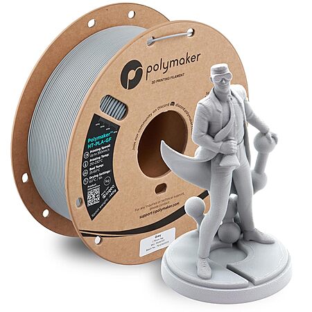 1kg Polymaker HT-PLA or HT-PLA-GF High Temp PLA 3D Printer Filament (various) from $12.80 w/ S&S