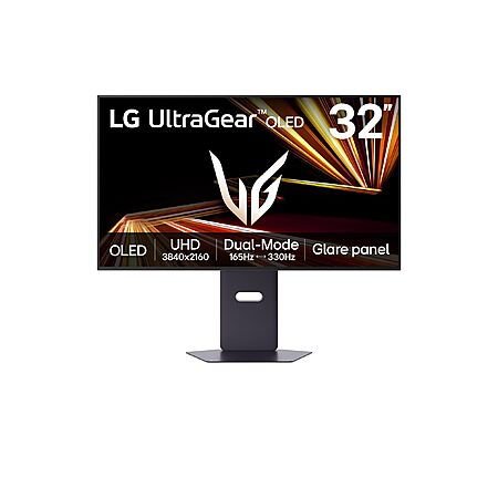 32”  LG UltraGear (3840x2160) OLED Dual Mode 4K UHD 165Hz/FHD 330Hz Monitor $745.00