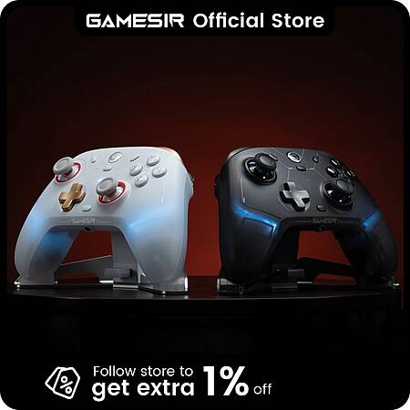GameSir Cyclone 2 Wireless Controller Hall Effect Triggers TMR Joysticks $32.50 + Free Shipping