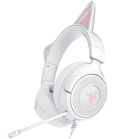 Razer Kraken Kitty V3 X Wired Headset for Gaming - White