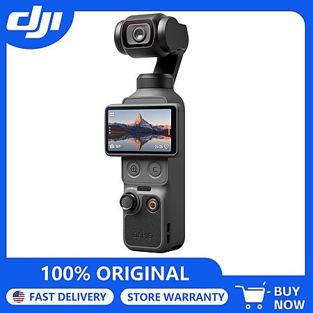 DJI Osmo Pocket 4 Standard Combo Gimbal Vlog Camera $407.65 + Free S&H