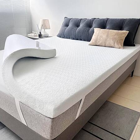 Airensky 3" Memory Foam Cooling Gel Mattress Topper (Full Size) $50 + Free S&H
