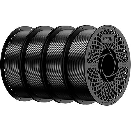Prime: eSUN 4KG PETG 3D Printer Filament 1.75mm Black $32.99 (8.25/KG) + Free Shipping