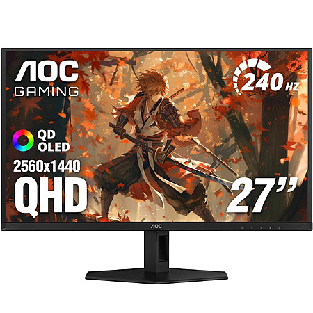 Refurb: AOC Q27G4ZDR 27" 1440p 240 Hz QD-OLED Gaming Monitor