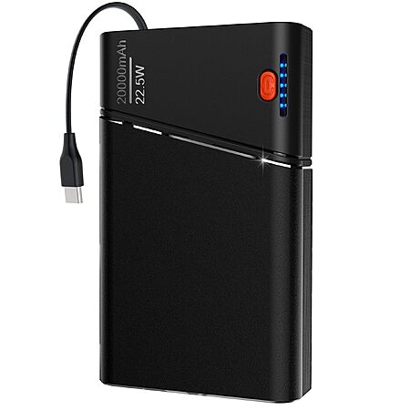 Prime: Aaoyun Portable Charger Power Bank 20000mAh 22.5W PD Fast Charging $14.99 + Free Shipping